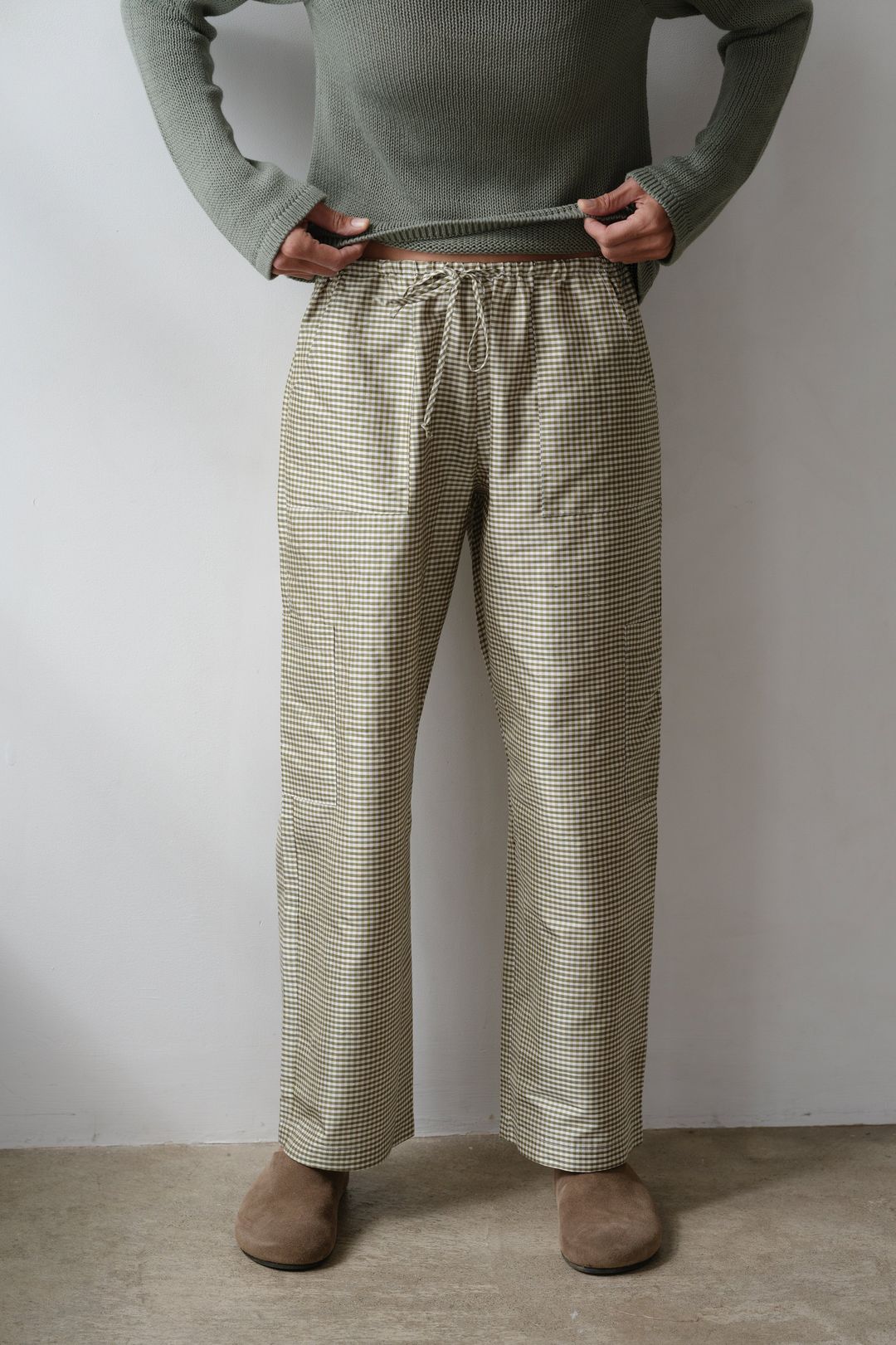 The Taffeta Drawstring Cargo Pant #2