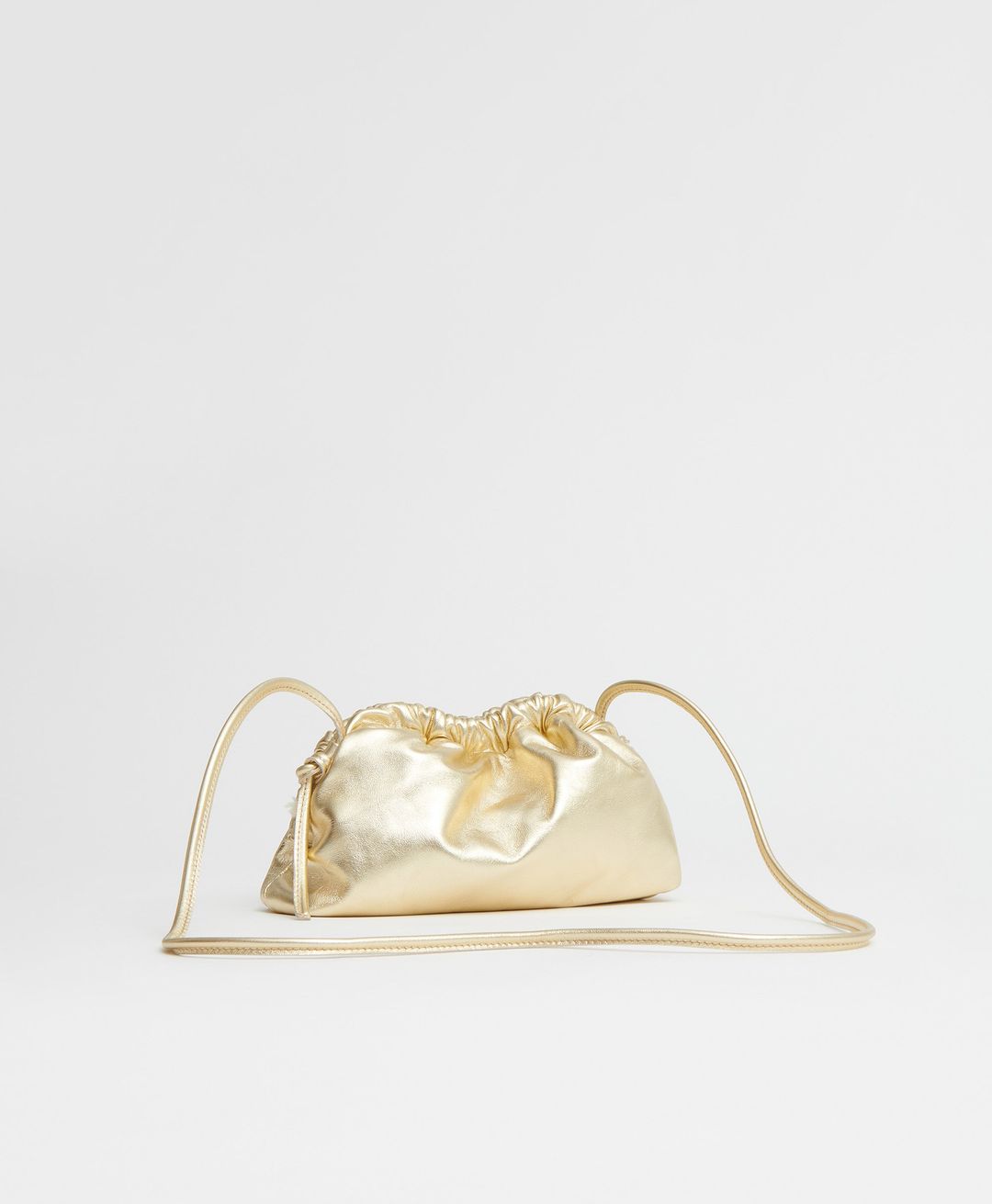 Mini Cloud Clutch - Gold