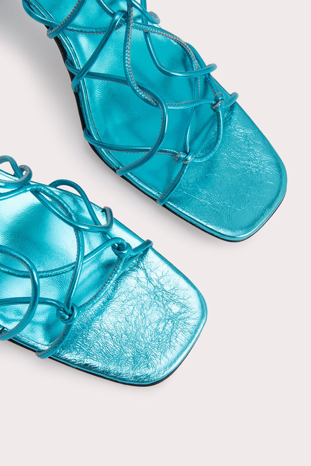 Alexander Aquamarine Metallic Leather #3