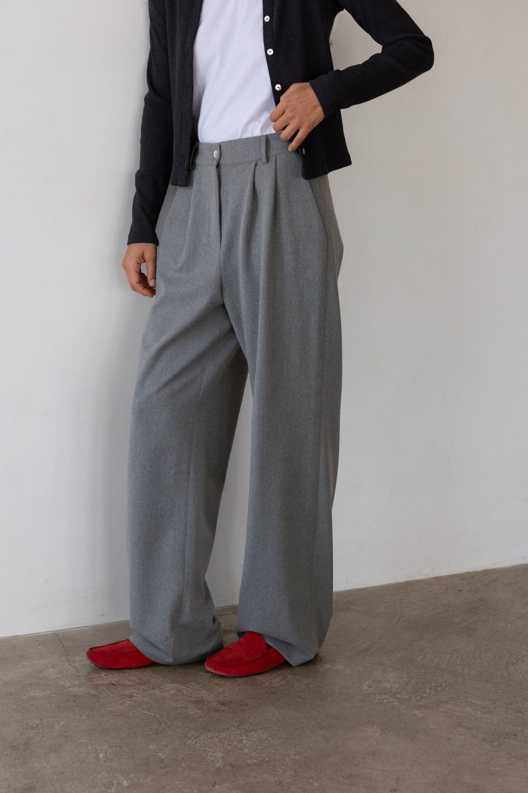 The Flannel Pleated Trouser #3