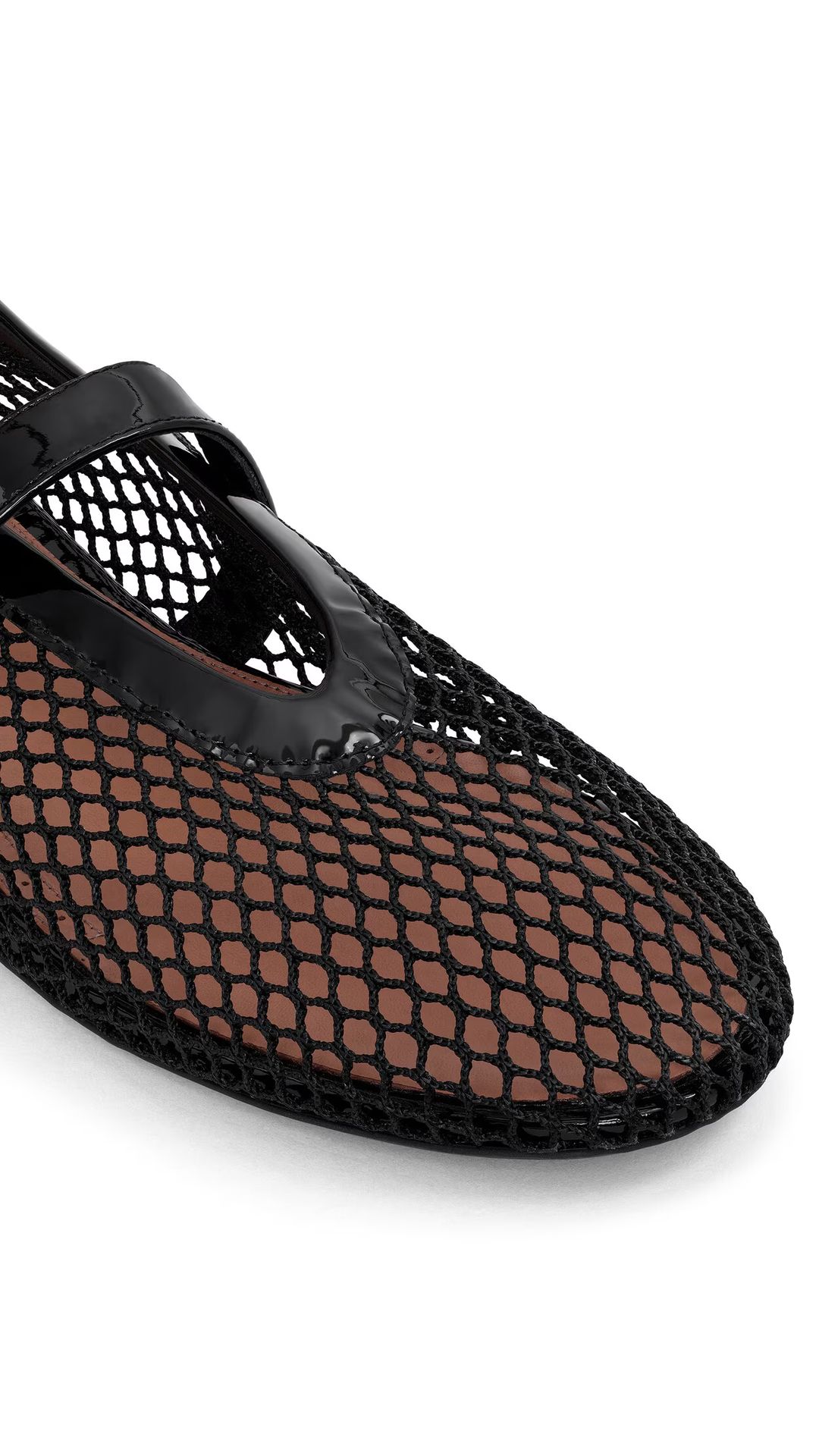 BALLET FLATS IN FISHNET #3