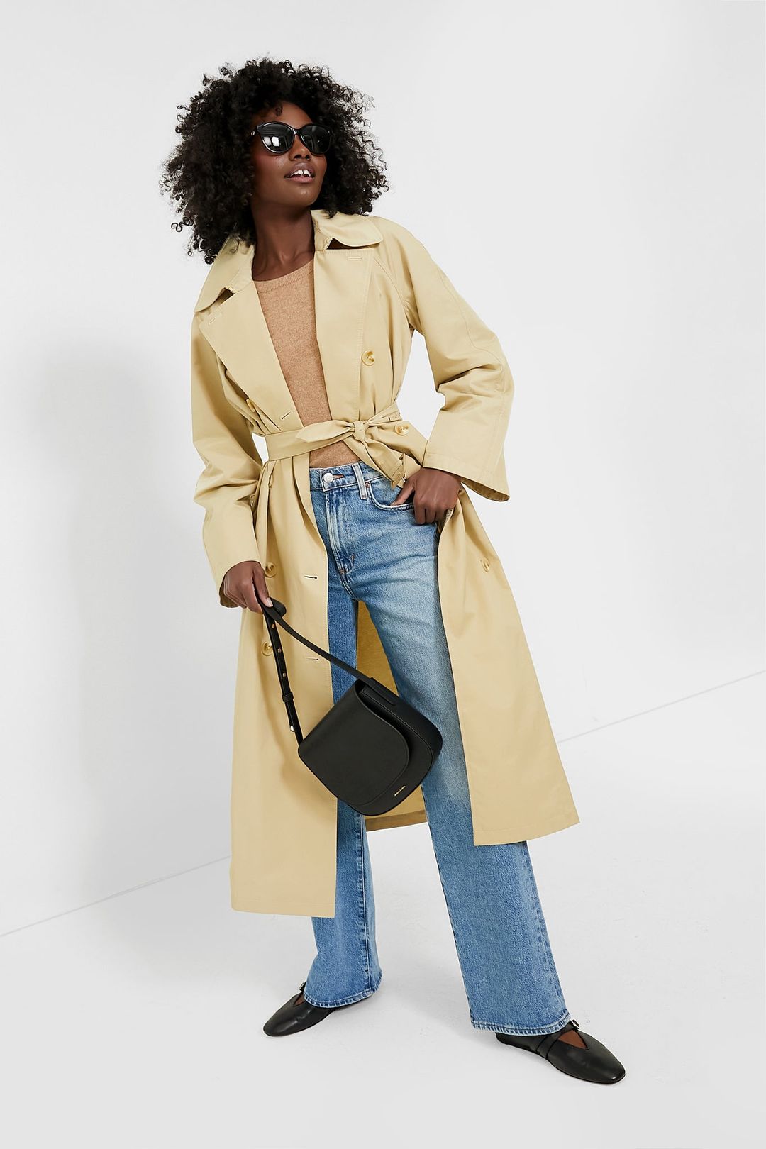 Khaki Elaine Trench Coat #4