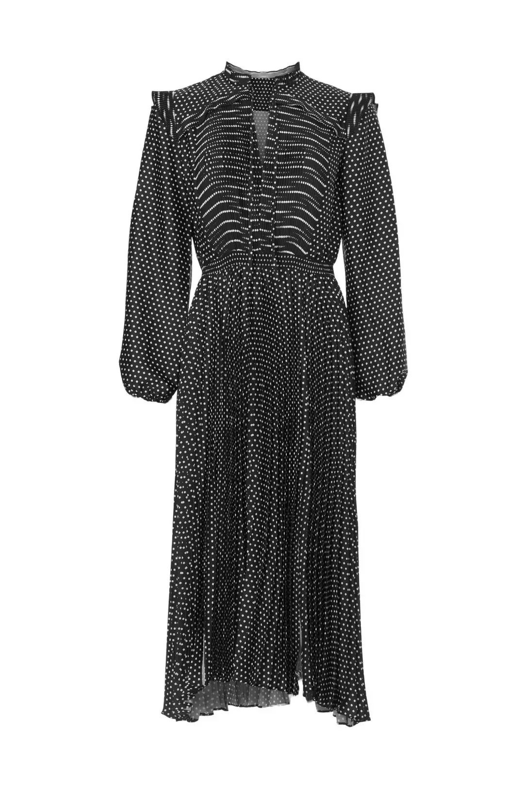 Riplettita Polka Dot Maxi Dress