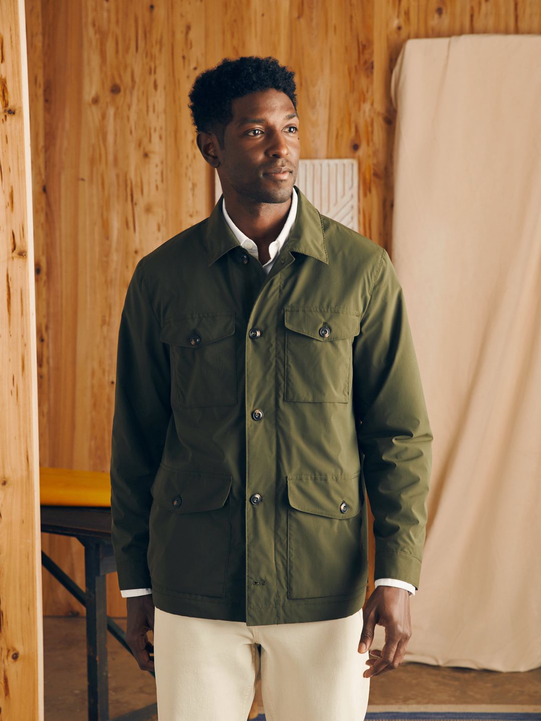 Reserve Four Pocket Field Jacket - Cascade Olive #5