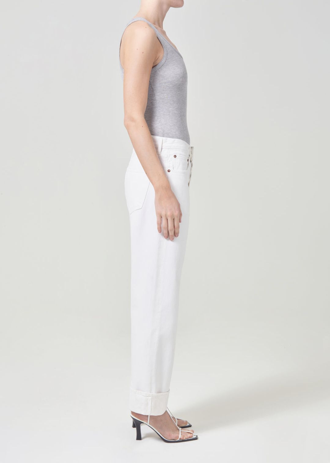 Maria Bodysuit in Grey Heather #5