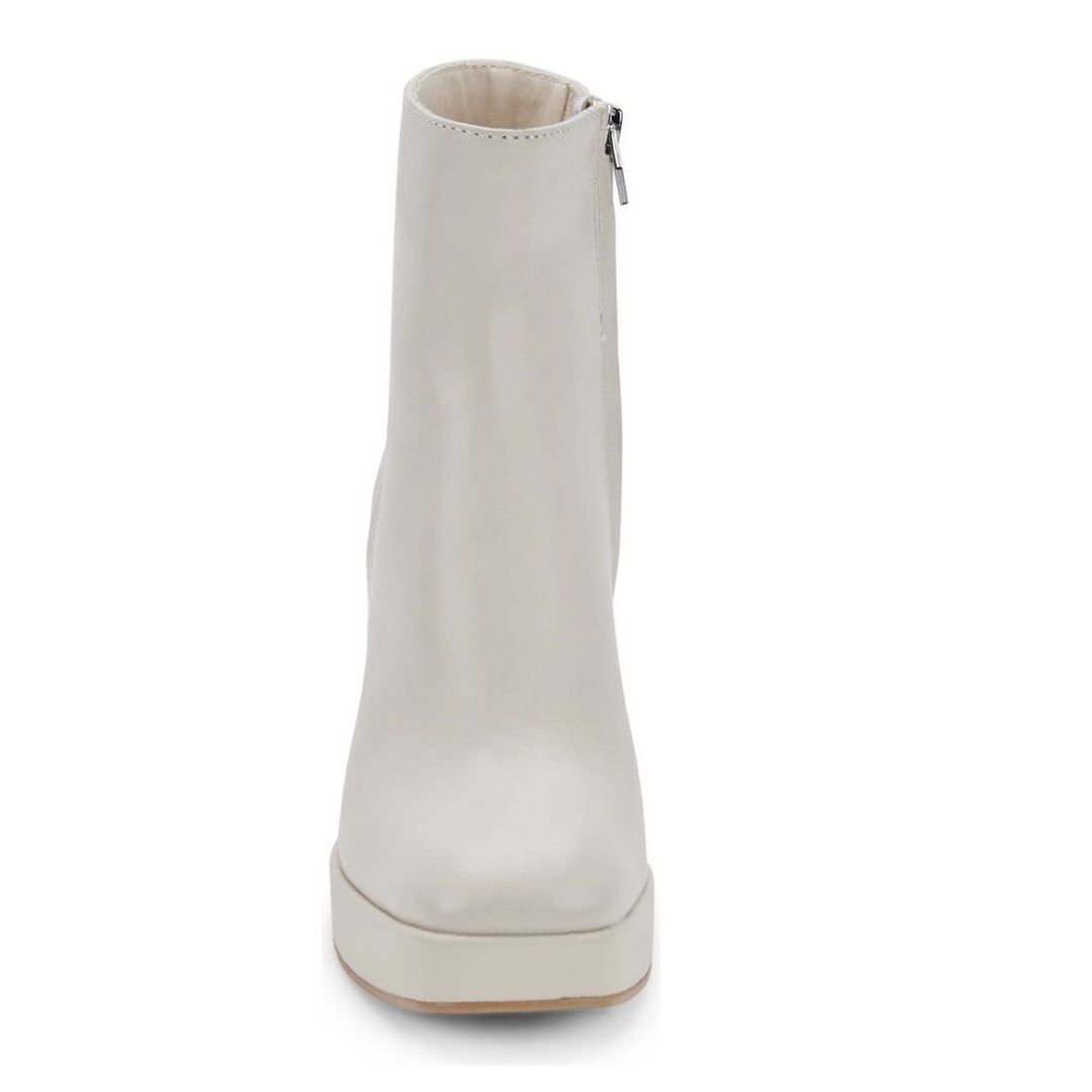 Ulyses Boots Ivory Leatherfor Women - Size 9.5 #4