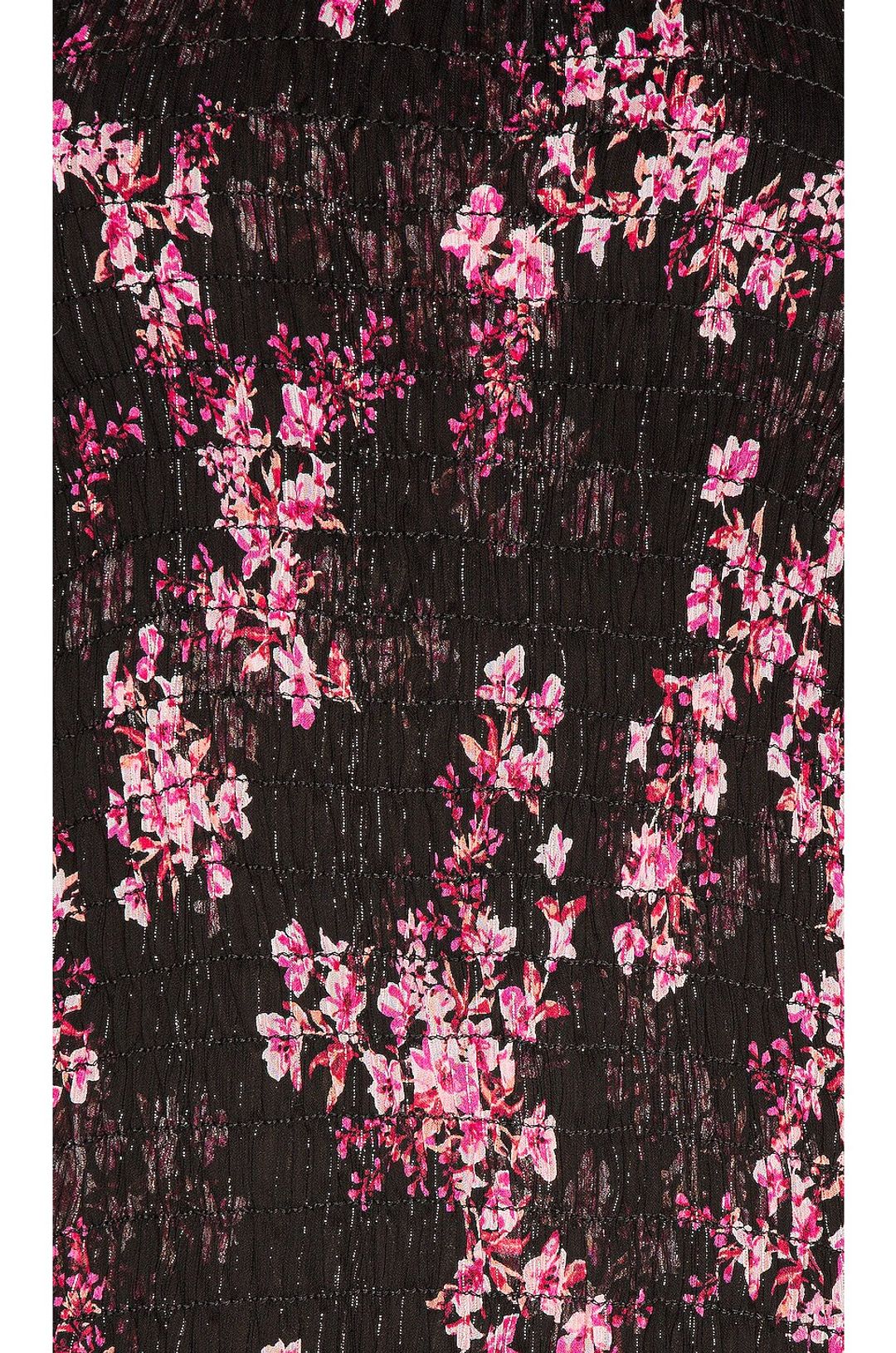 Roisin Dress, Berry Floral Met #4