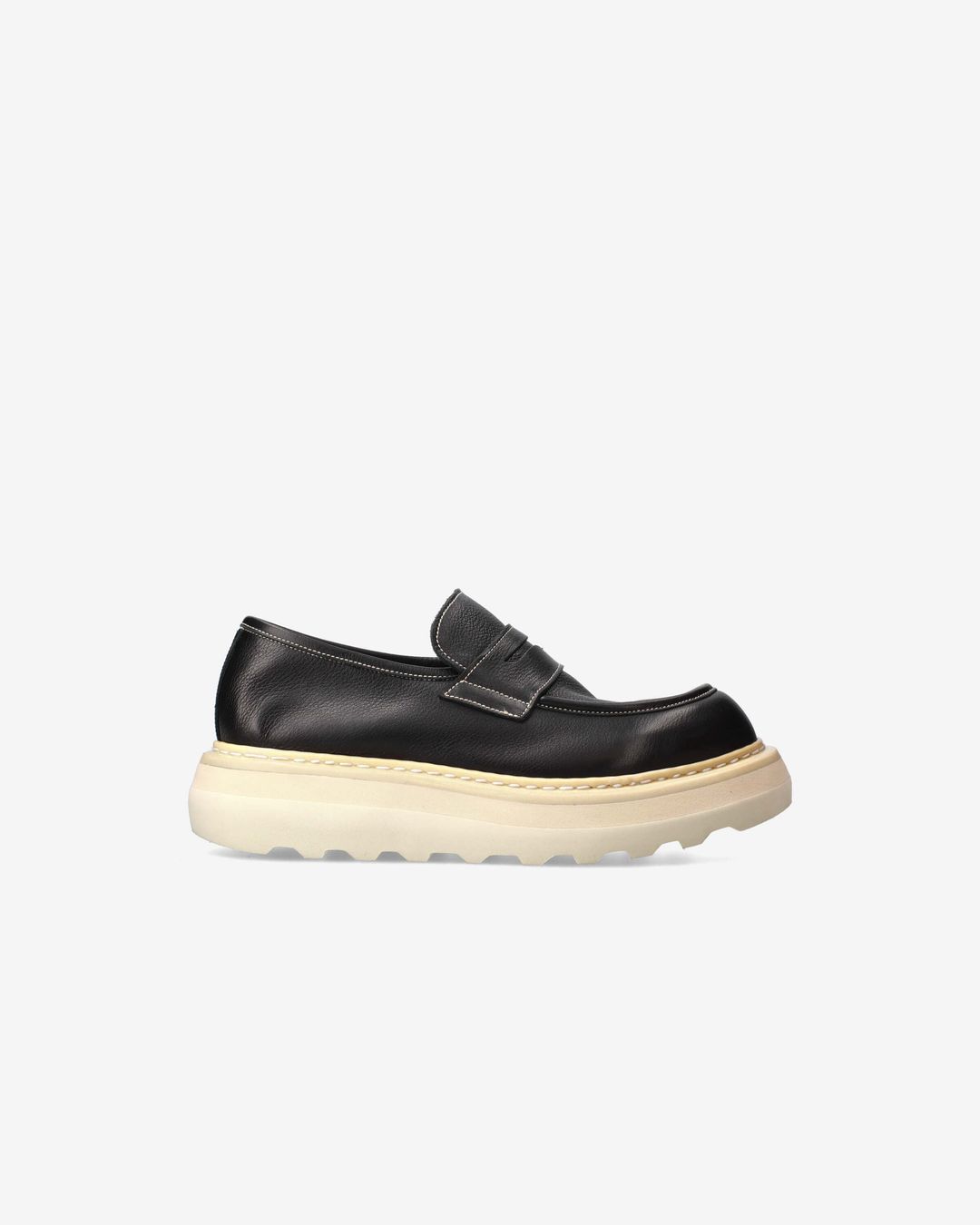 Loafer Over Cal 32161B Calfskin Leather