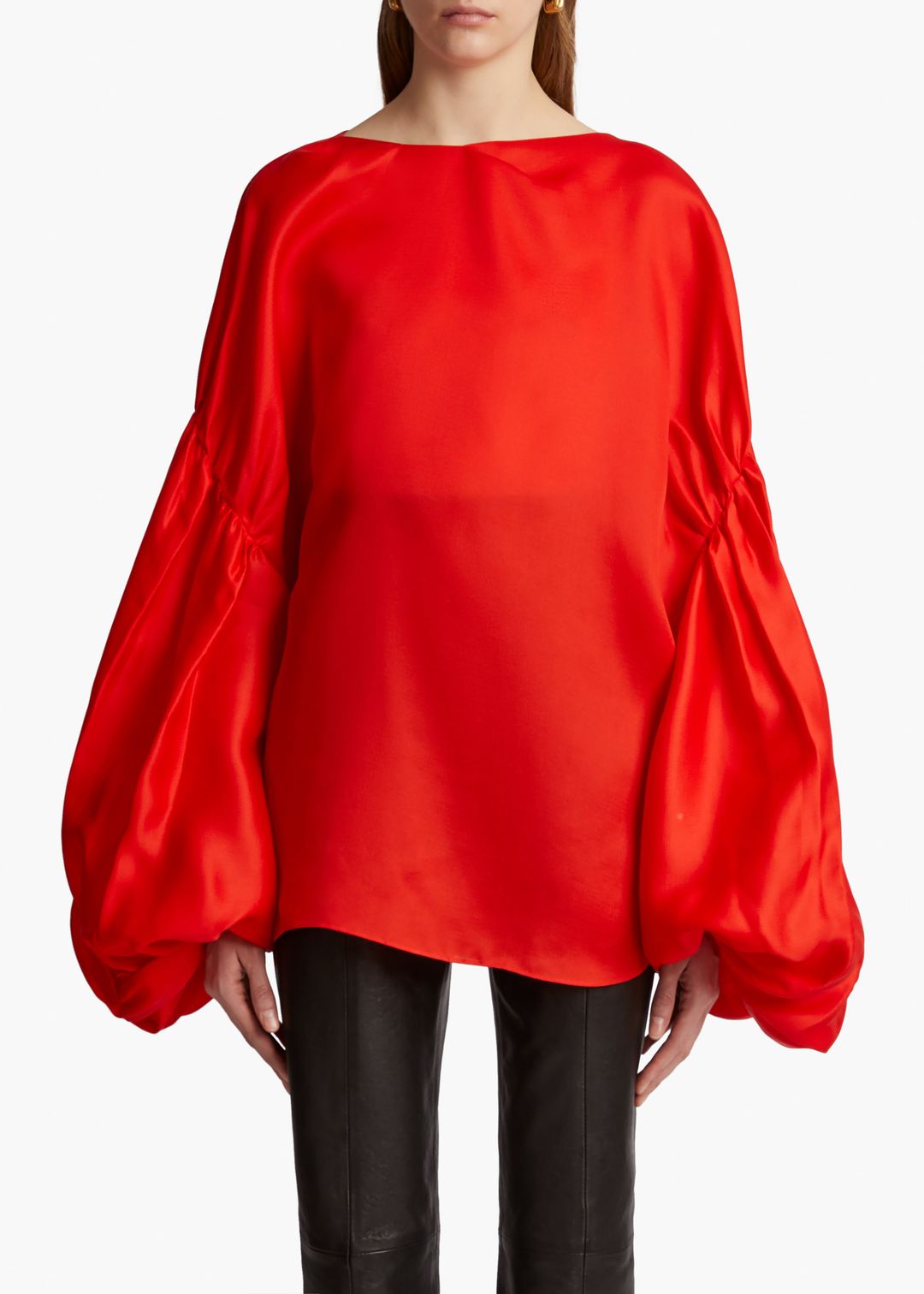 Quico Top in Fire Red #3