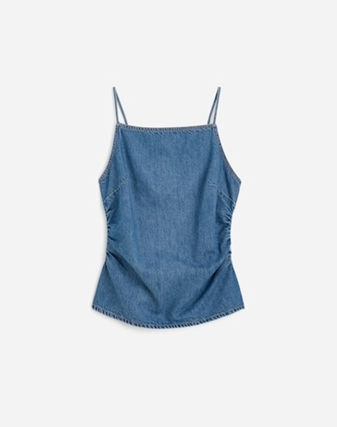 ruched squareneck tank #6
