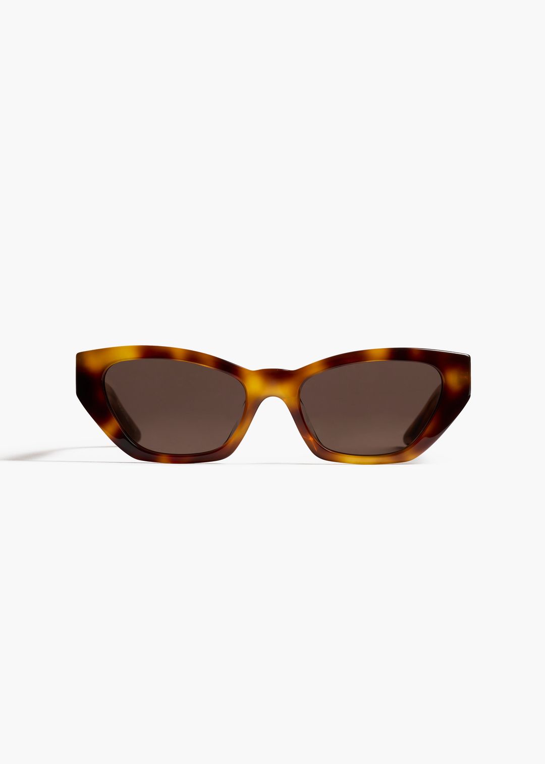 KHAITE x Oliver Peoples 1961C in Dark Mahogany and Brown