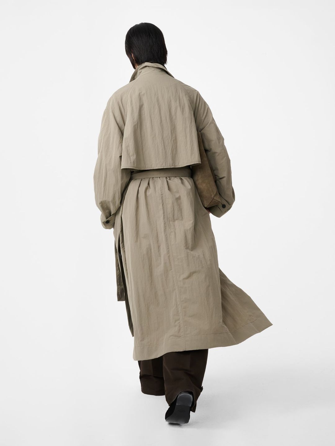 Campion Trench Coat in Mole #6