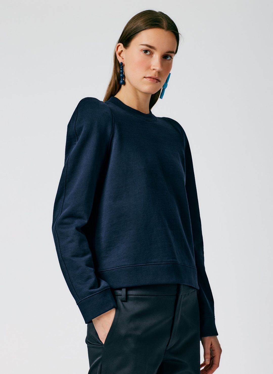 Sculpted Shoulder Sweatshirt #5