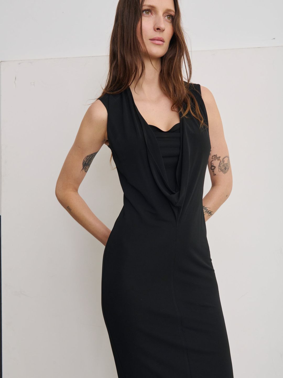 Cowl Dress #6