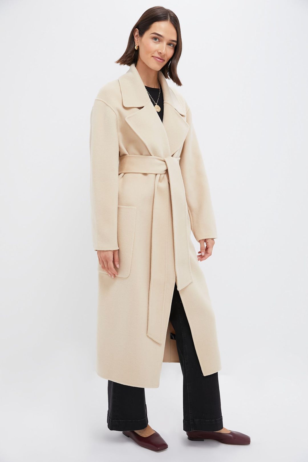 Tan Wool Trinity Coat #3