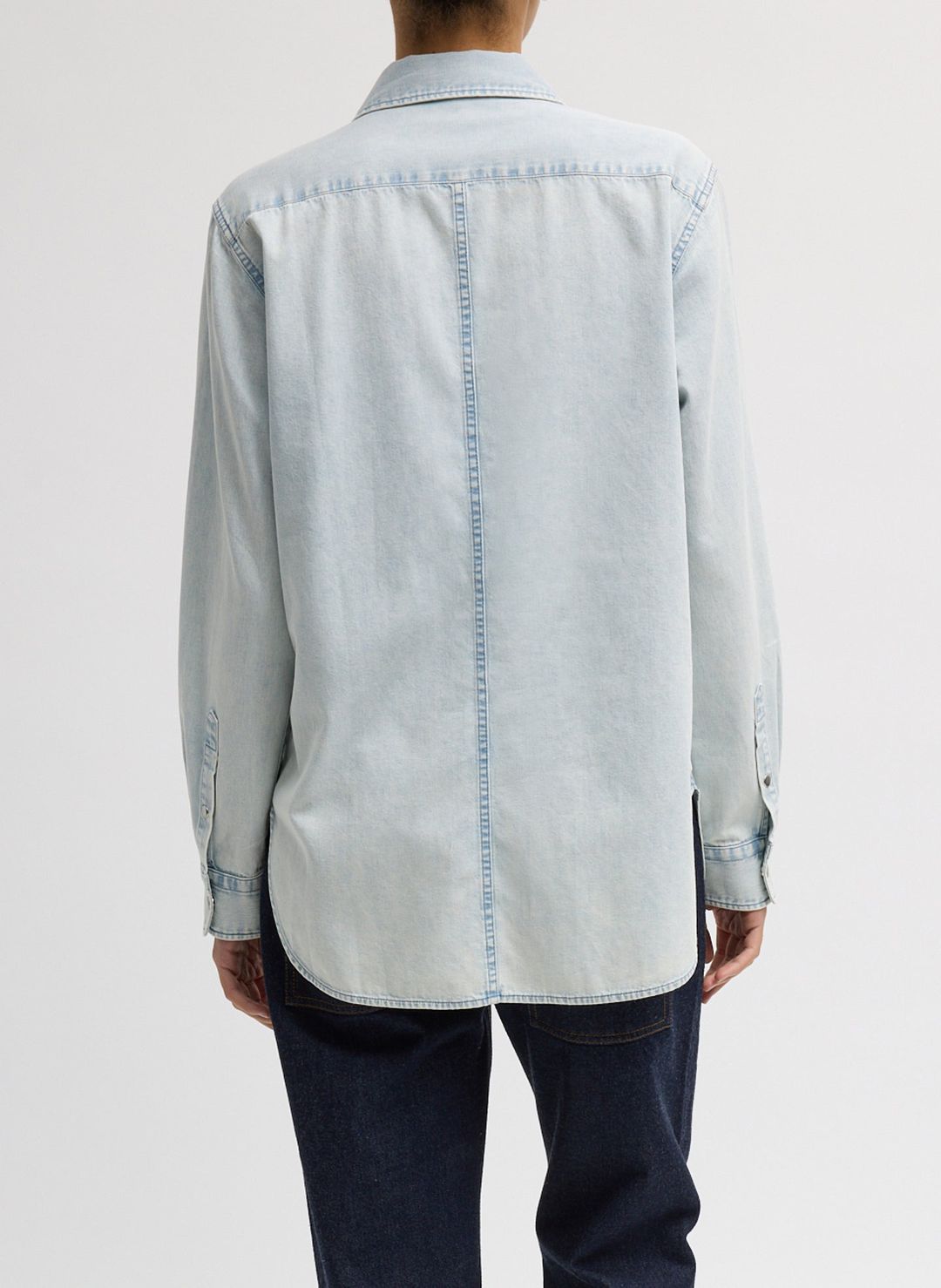 Charlie Men's Slim Denim Shirt #3