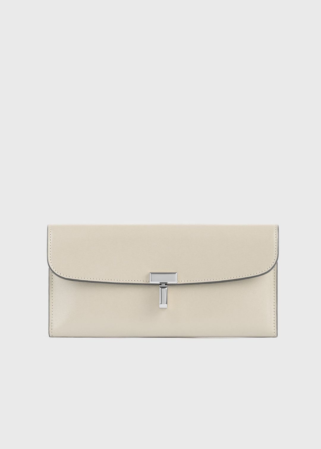 T-lock leather wallet fawn #5