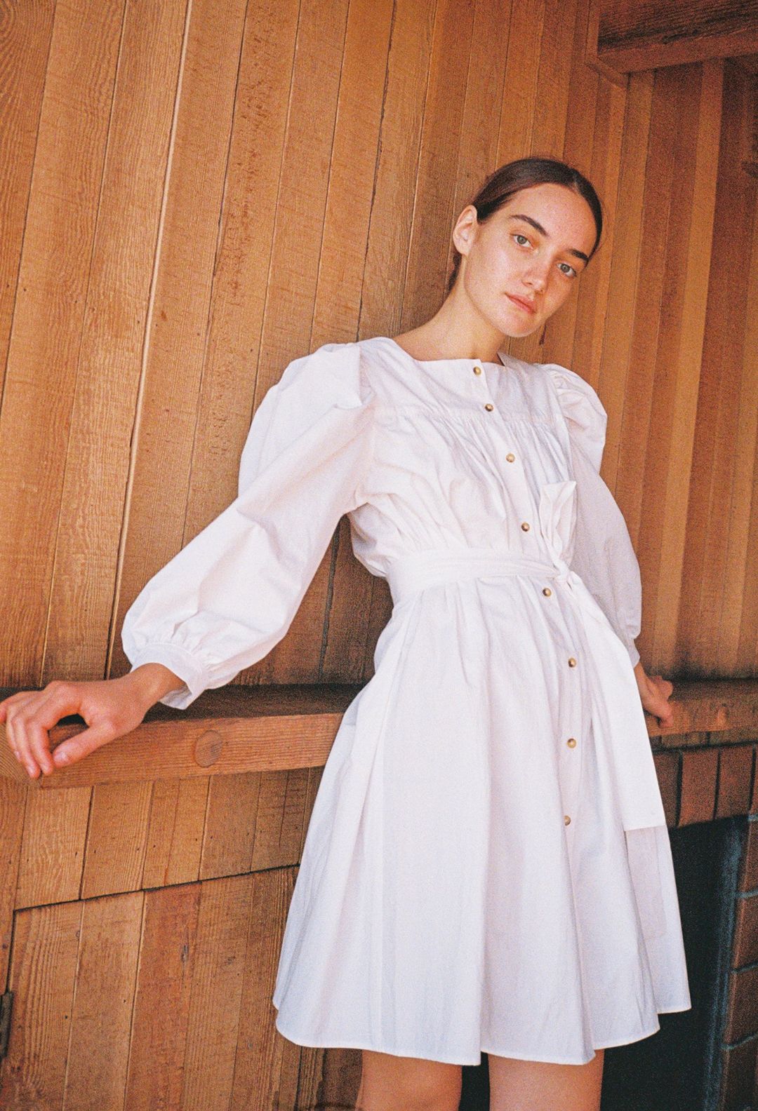 Fabiana Dress White Cotton