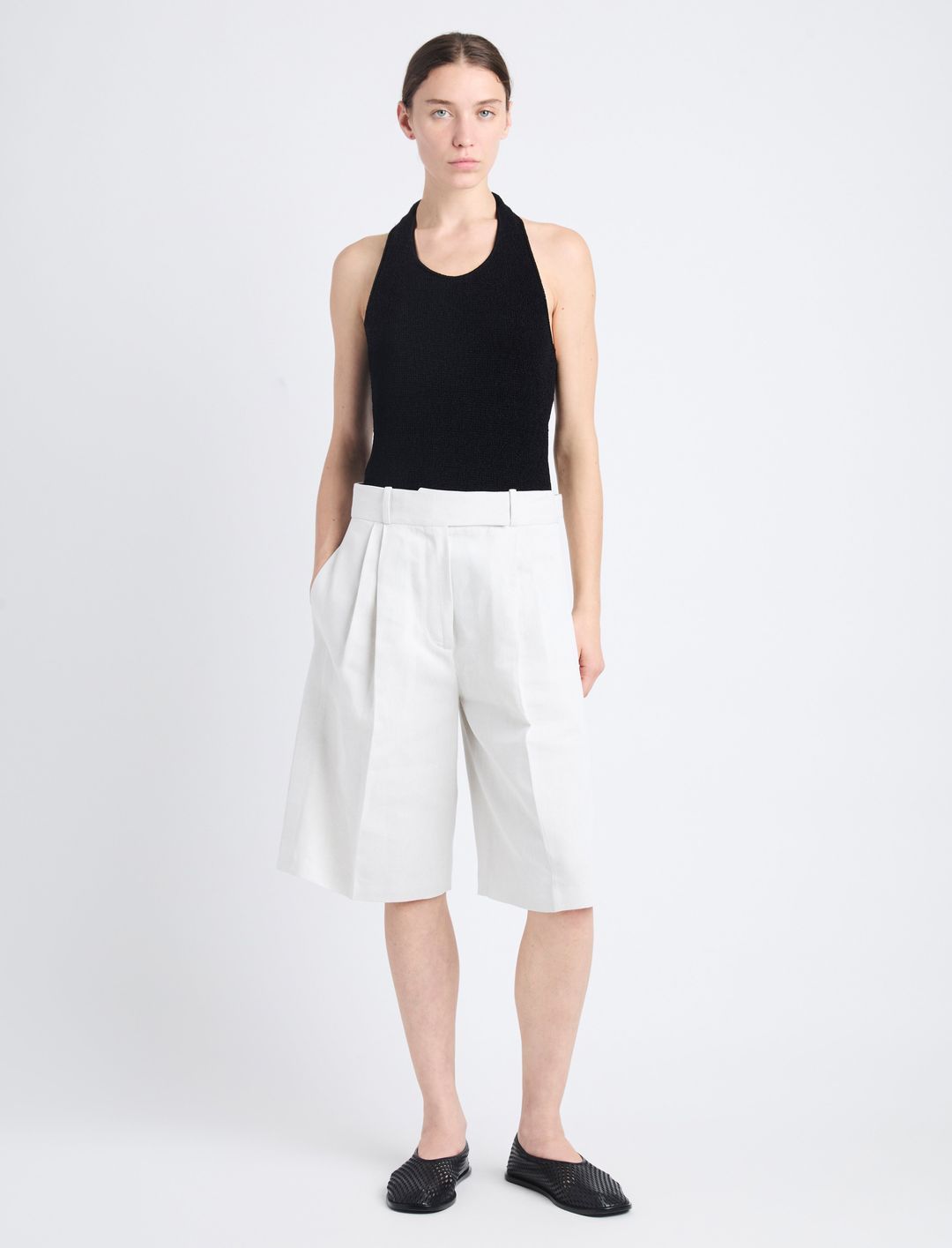 Jenny Short in Cotton Linen
