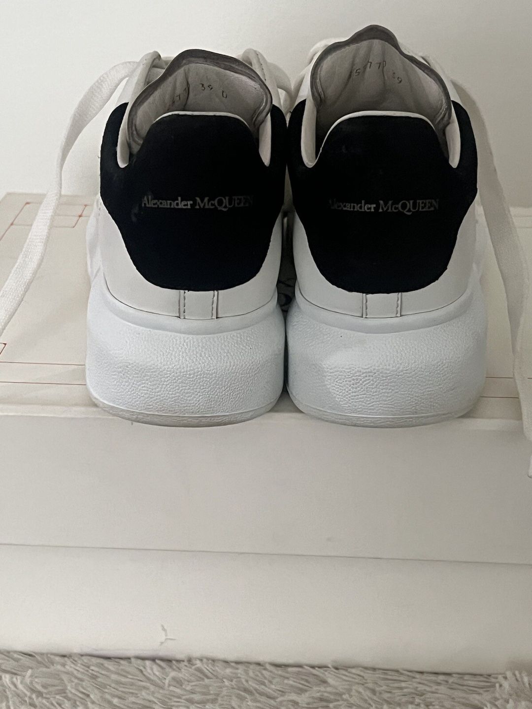 Alexander McQueen Women's Suede & Leather Platform Sneakers #5