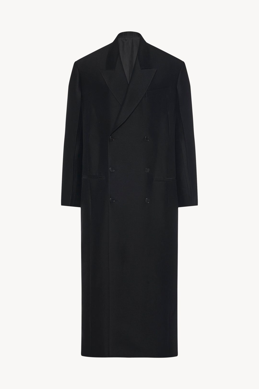 Catena Coat in Wool and Silk