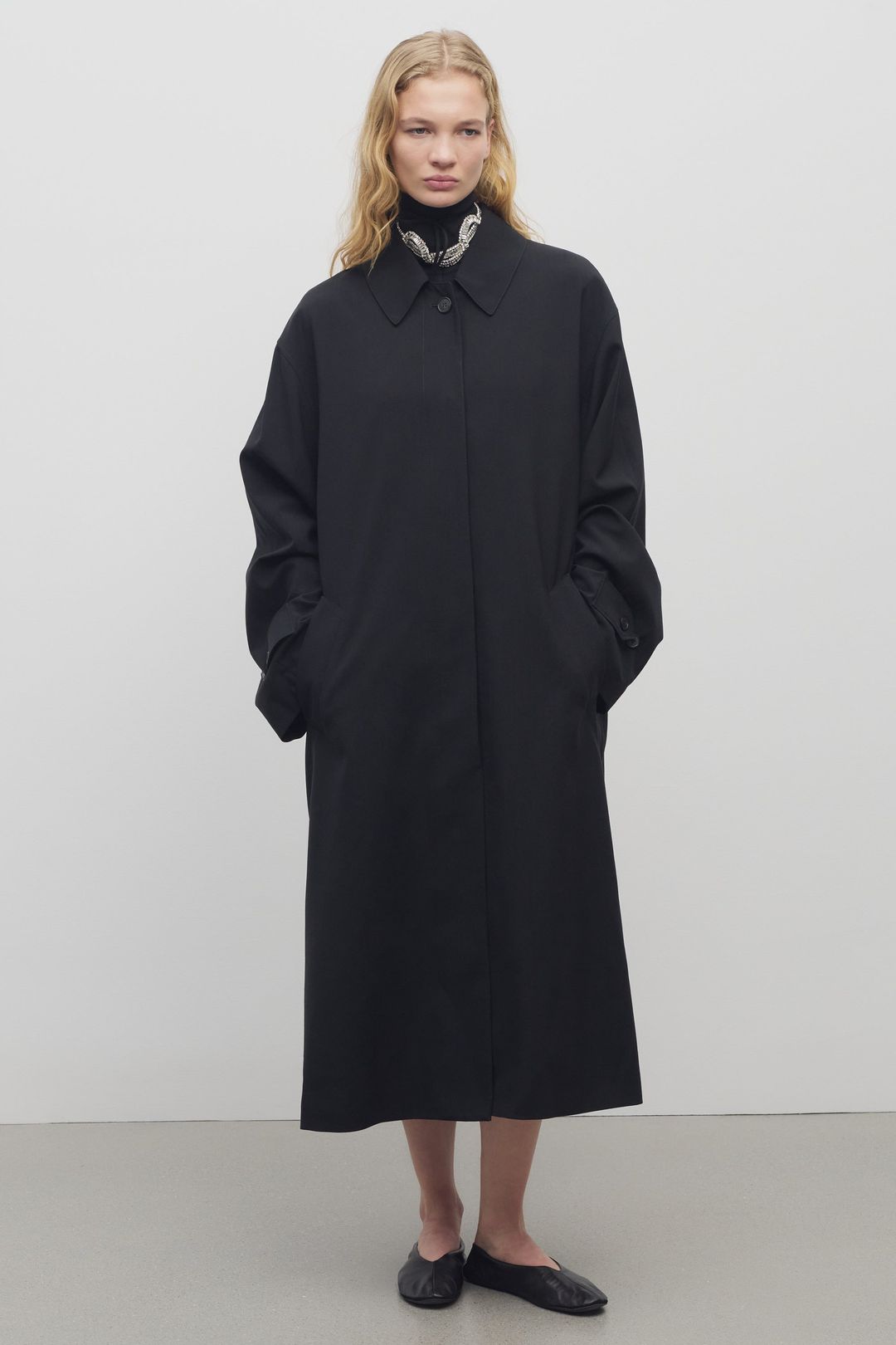 Rocco Coat in Wool #3