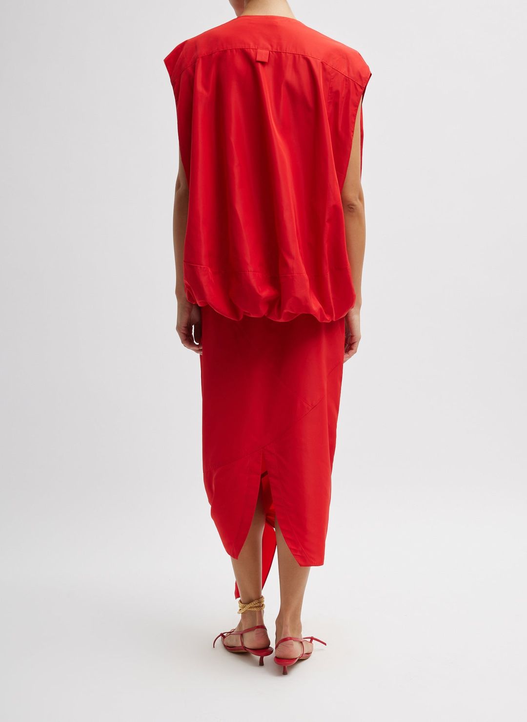 Italian Sporty Nylon Sleeveless Blousant Vest #8