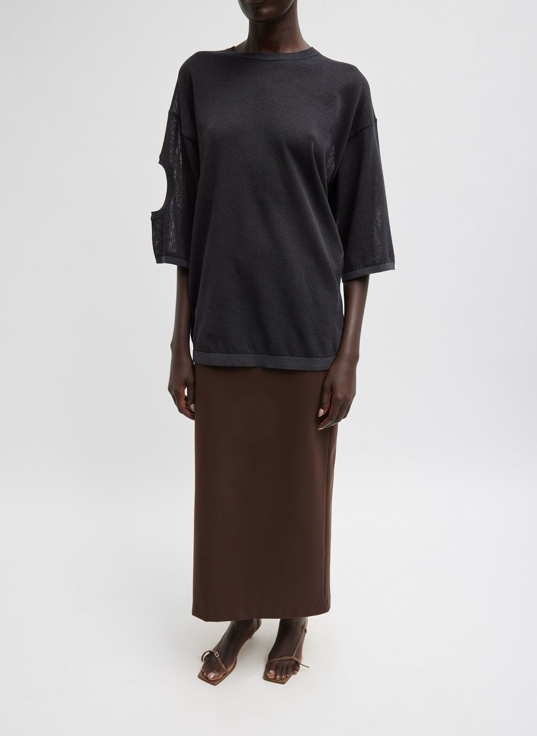 Crispy Sweater Oversized Easy T-Shirt