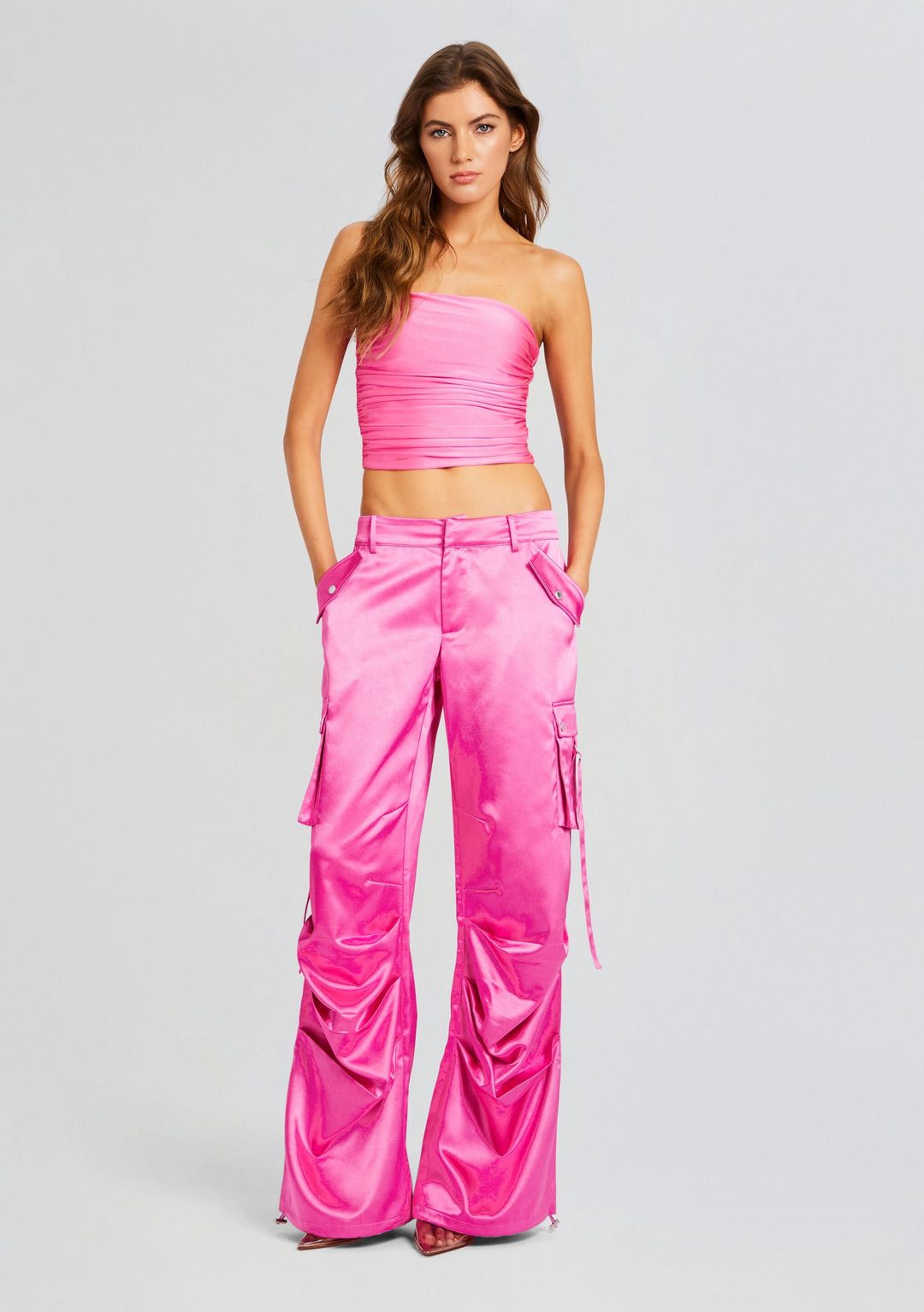 Lai Satin Cargo Pant #5