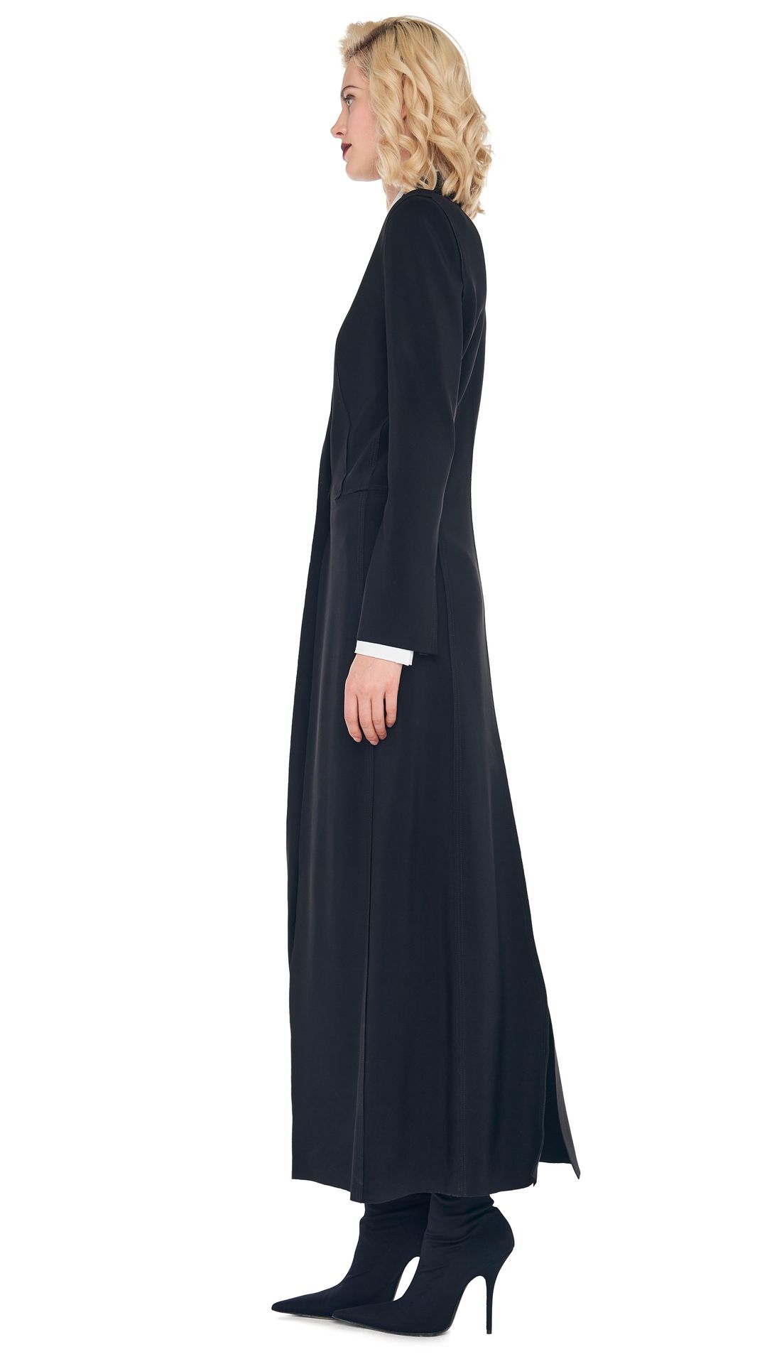 LEGGING W/ FOOTIE W/O WAISTBAND with SINGLE BREASTED COAT