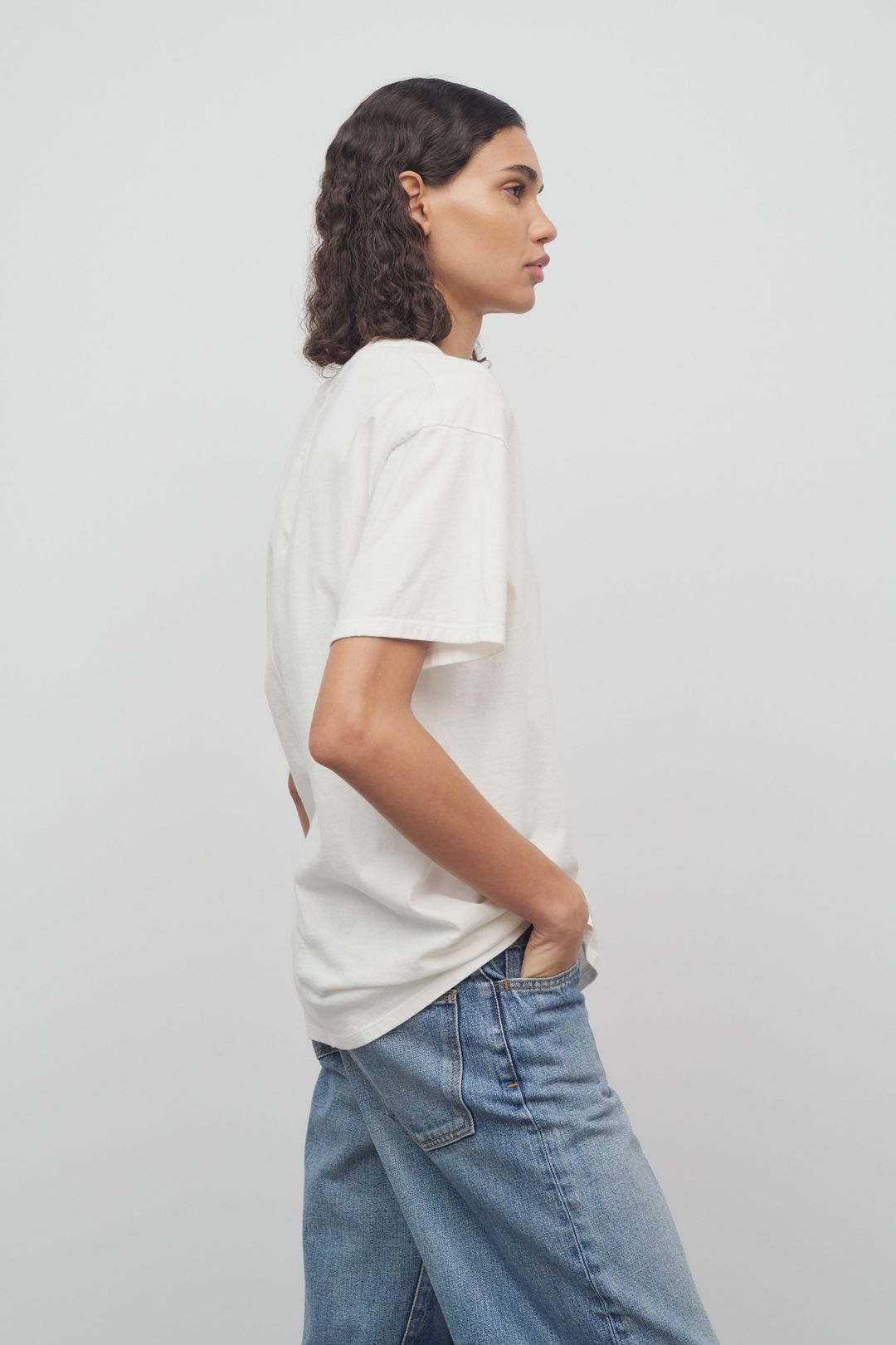 Ash Top in Cotton and Silk #4