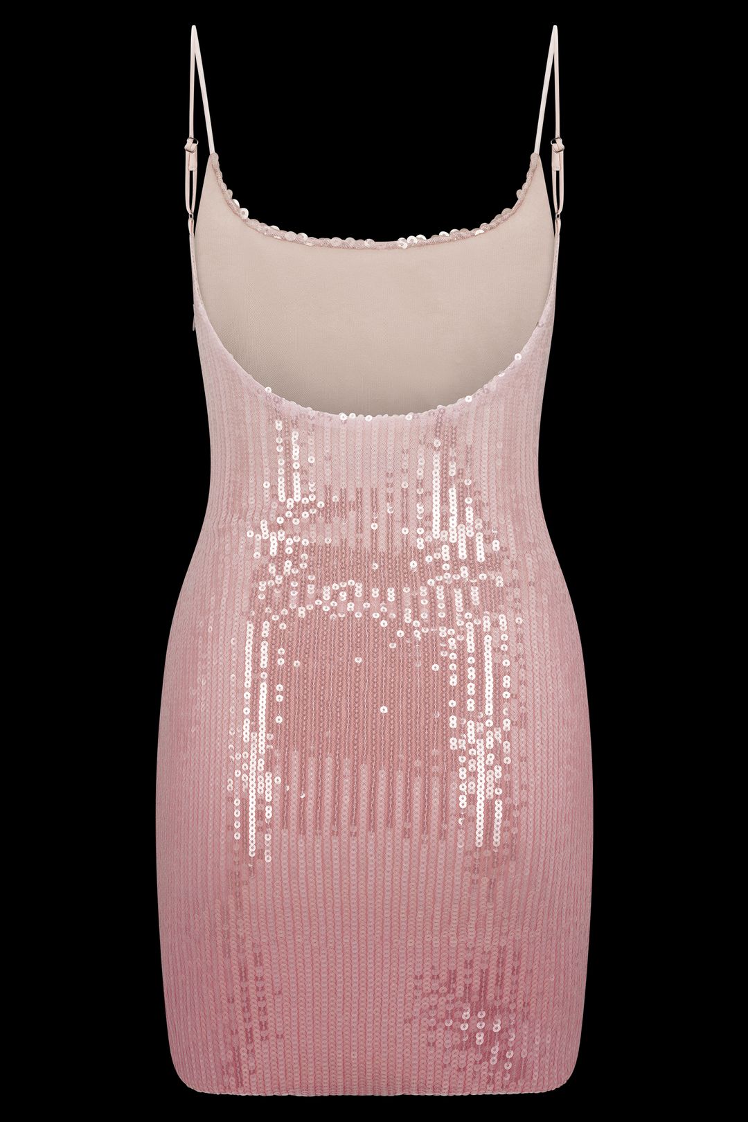 Mora Sequin Mini Dress - Ombre Pink #10