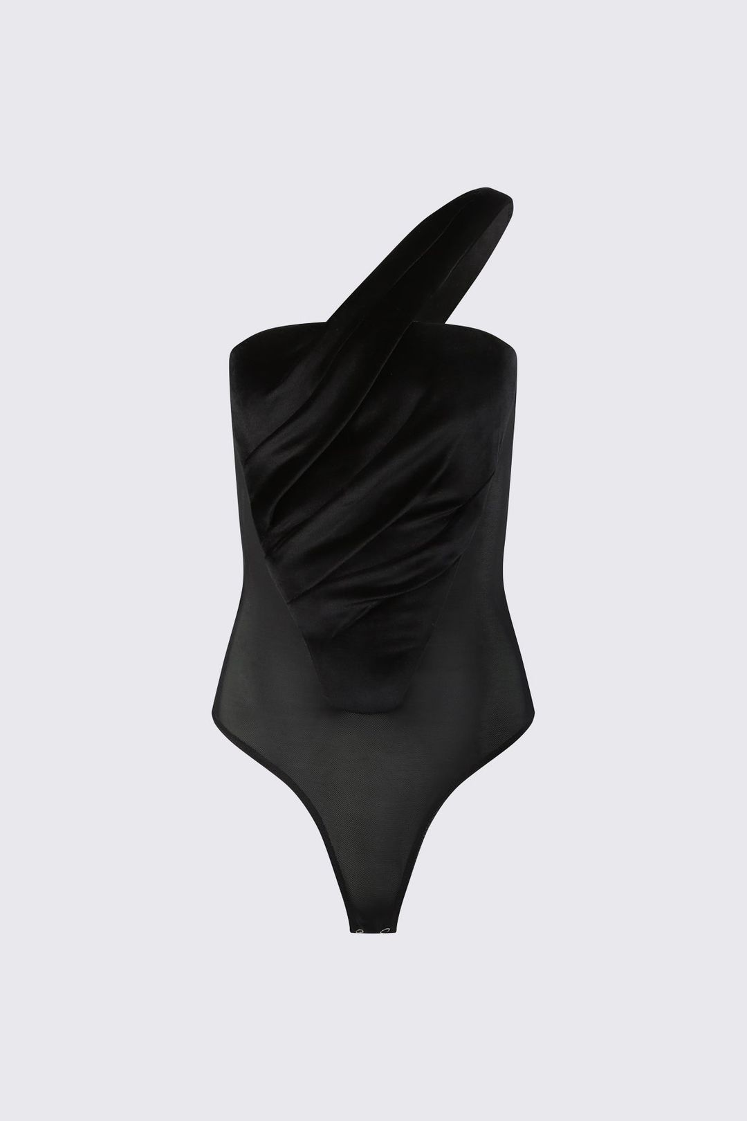 RIVER BODYSUIT | BLACK VELVET