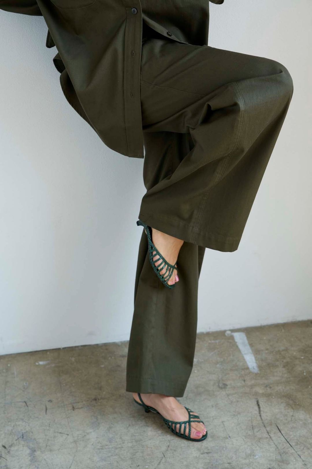 The Scrub Pant in Colonial Green #8