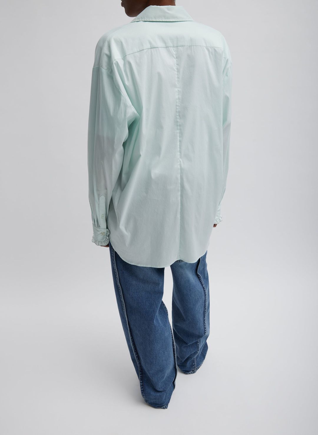 Light Weight Cotton Nylon Easy Tuxedo Shirt #10