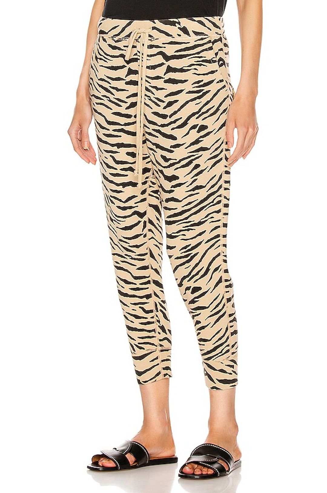 Cale slouchy zebra animal camp camo sweatpant lounge (maternity?)