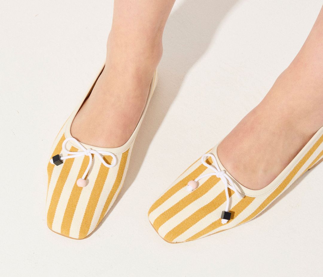 JADA SQUARE TOE BALLET FLAT