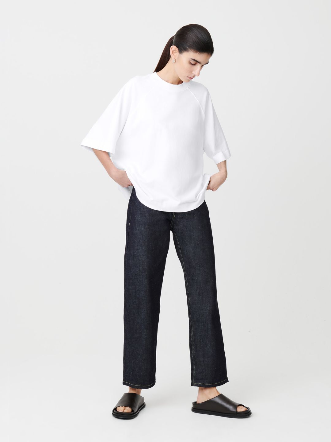 Ruthe Denim Pant in Indigo #5