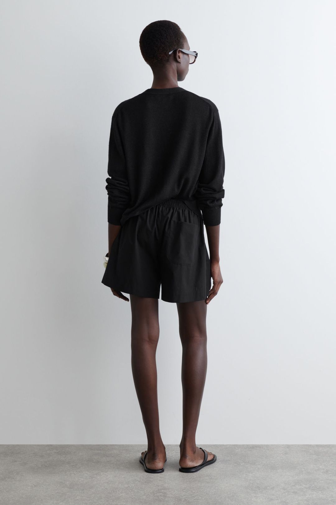 DRAWSTRING COTTON SHORTS #3