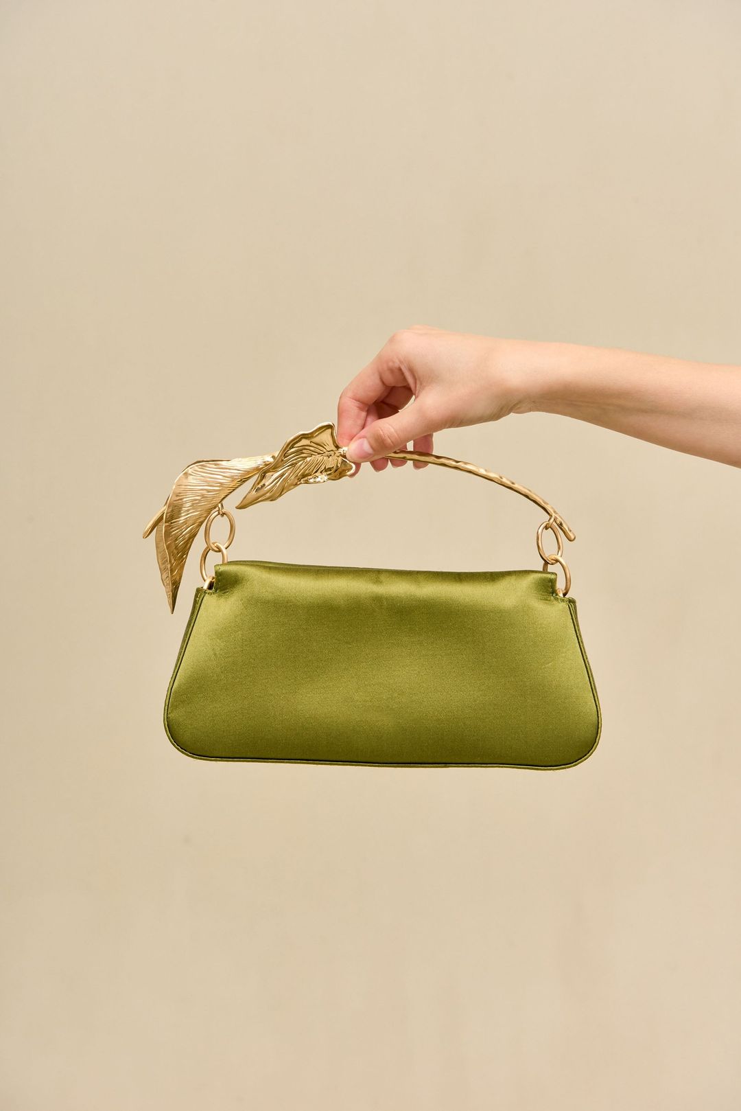 CALLA BAG - DARK CHIVE