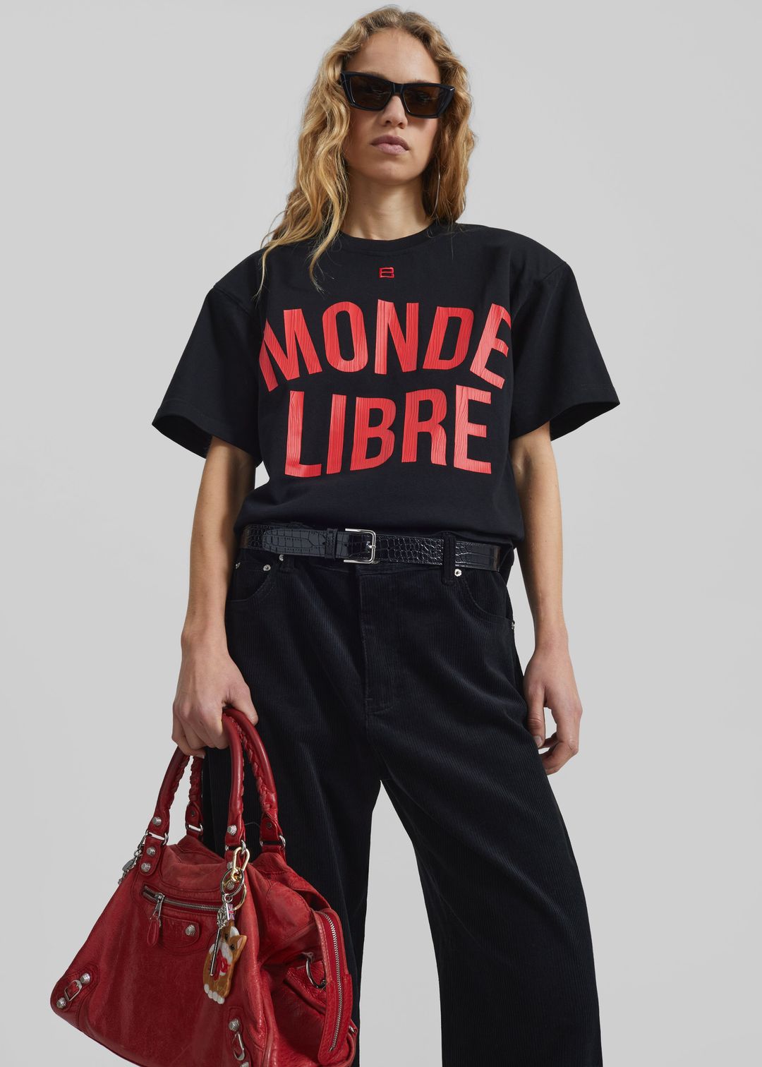 Pieces Uniques Monde Libre T-Shirt - Black #3