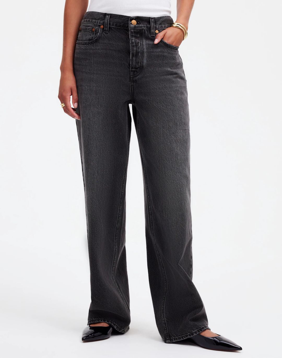 Low-Slung Baggy Jeans in kingswood wash #3