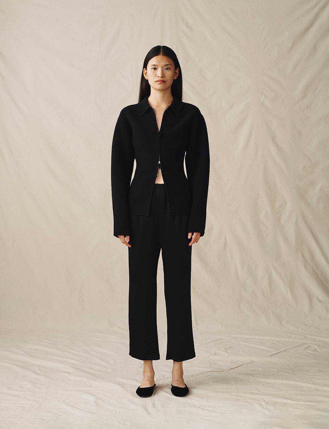 The Sculpted Zip Jacket