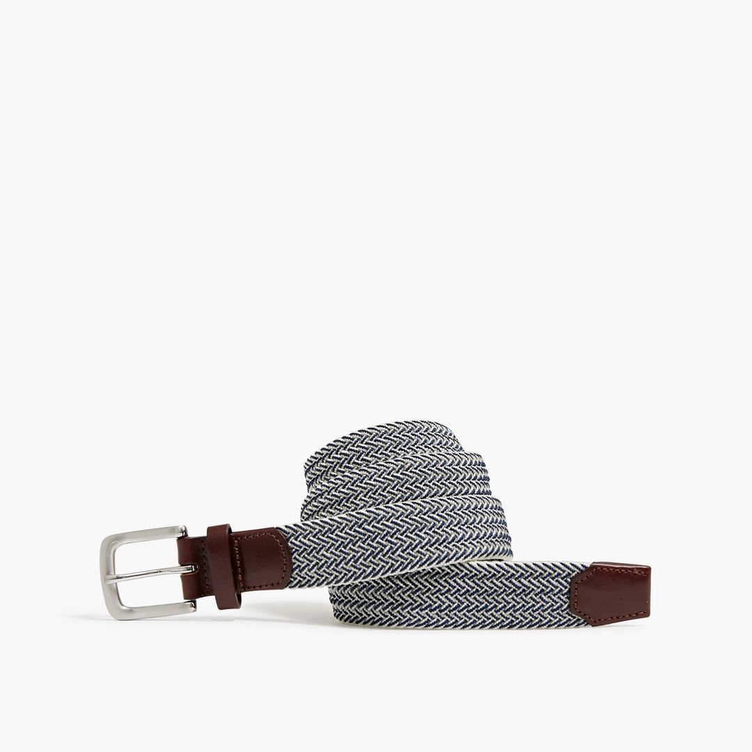 two tone rope belt
