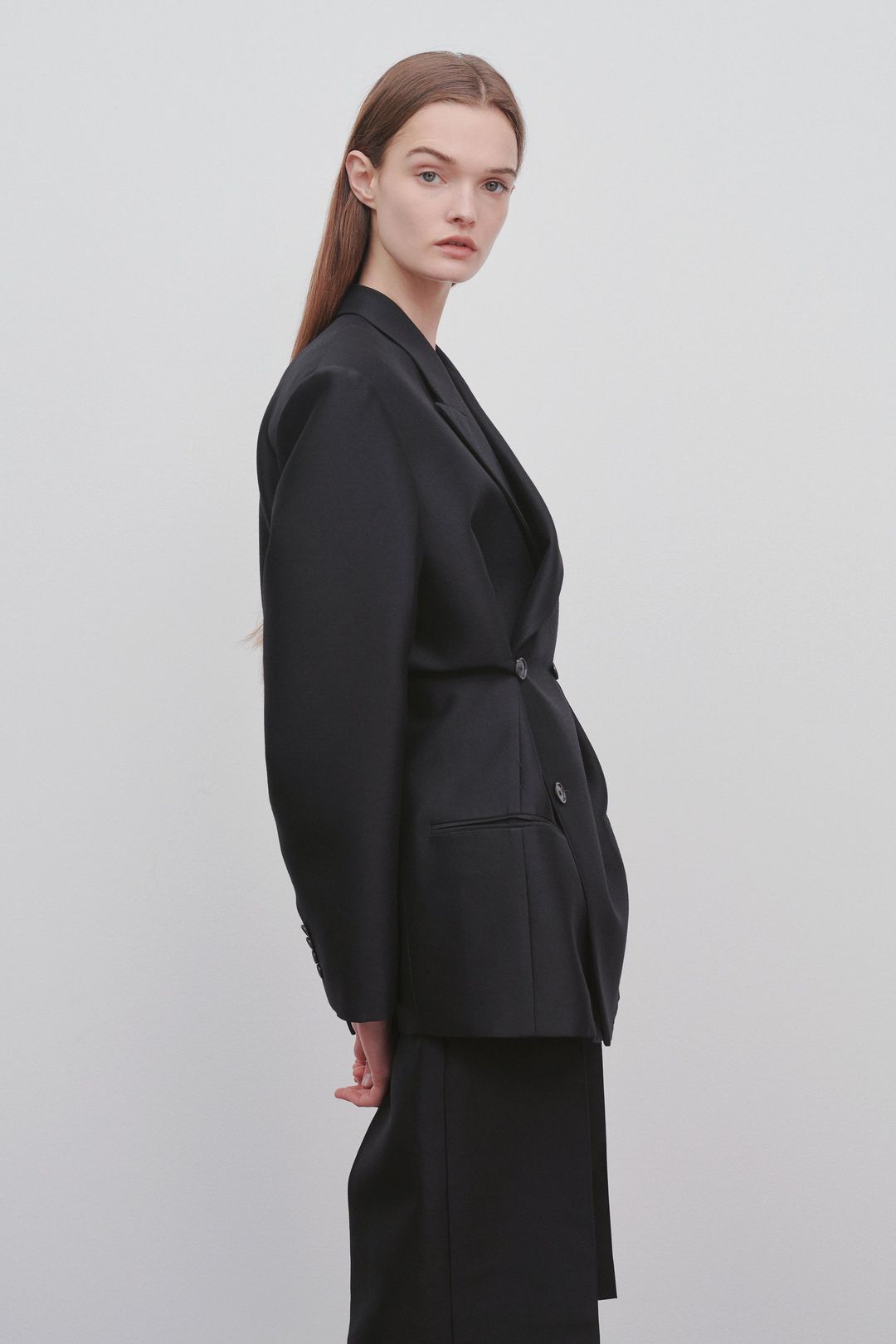Cosima Jacket in Wool and Silk #6