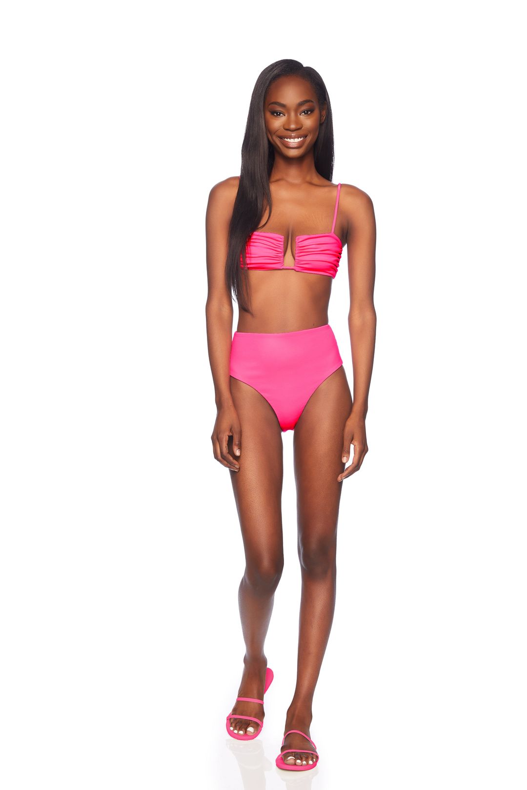 wire gathered bikini top #27