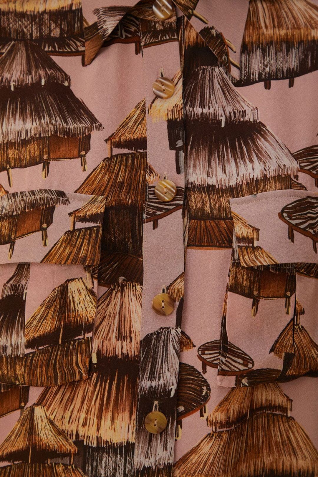 Shuhu Beige Cargo Shirt #5