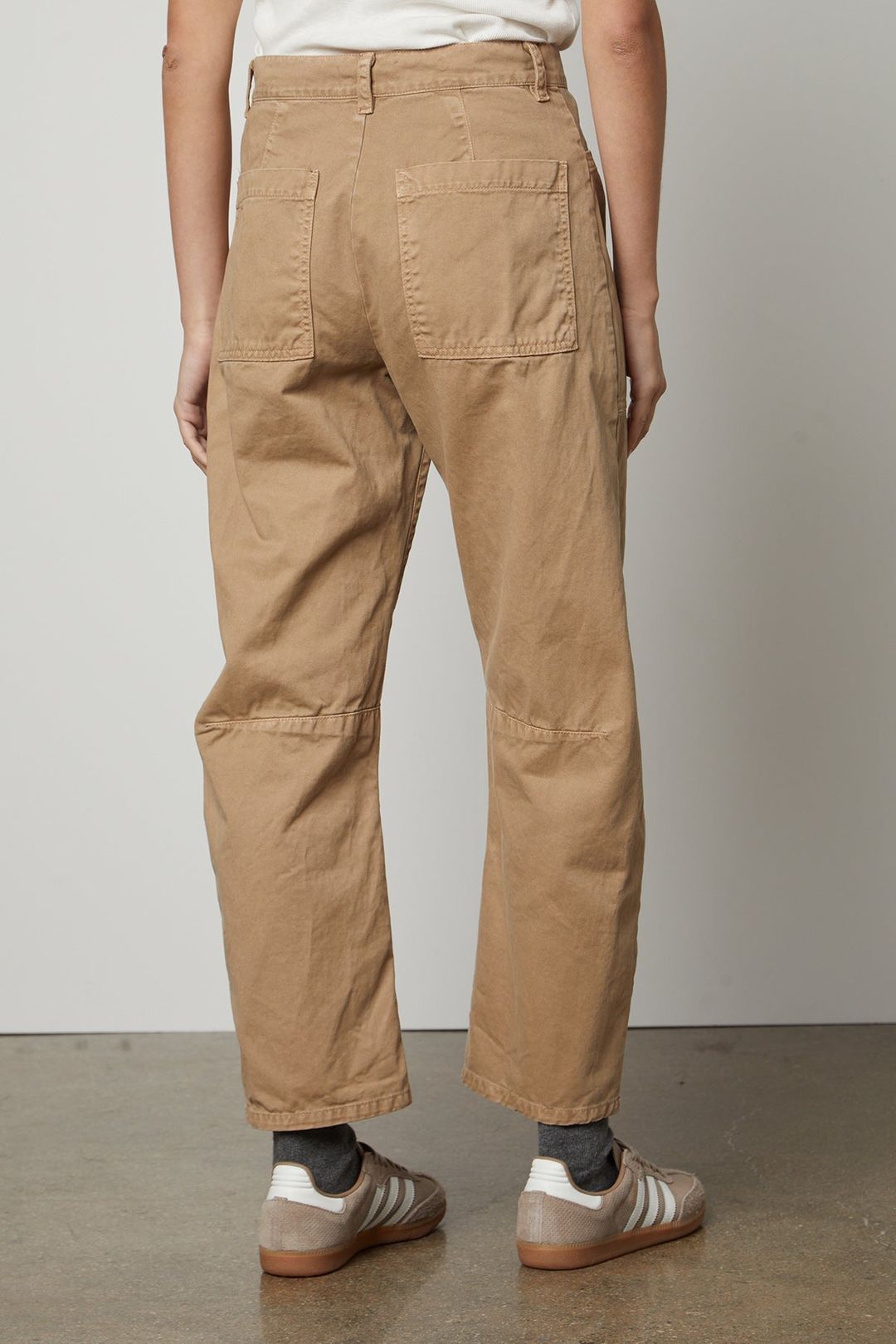 BRYLIE SANDED TWILL UTILITY PANT #4