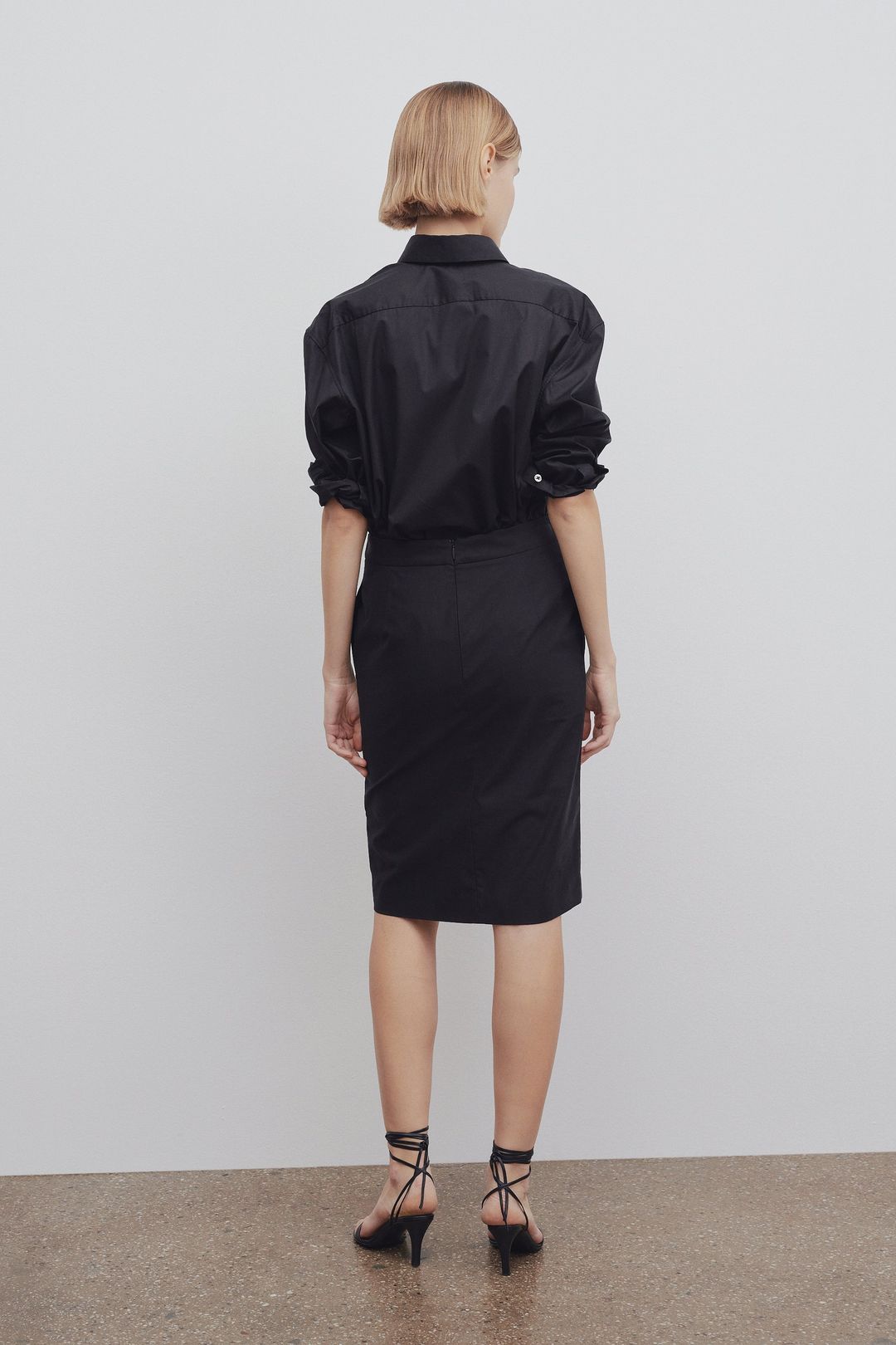 Benson Skirt in Cotton and Cashmere #4