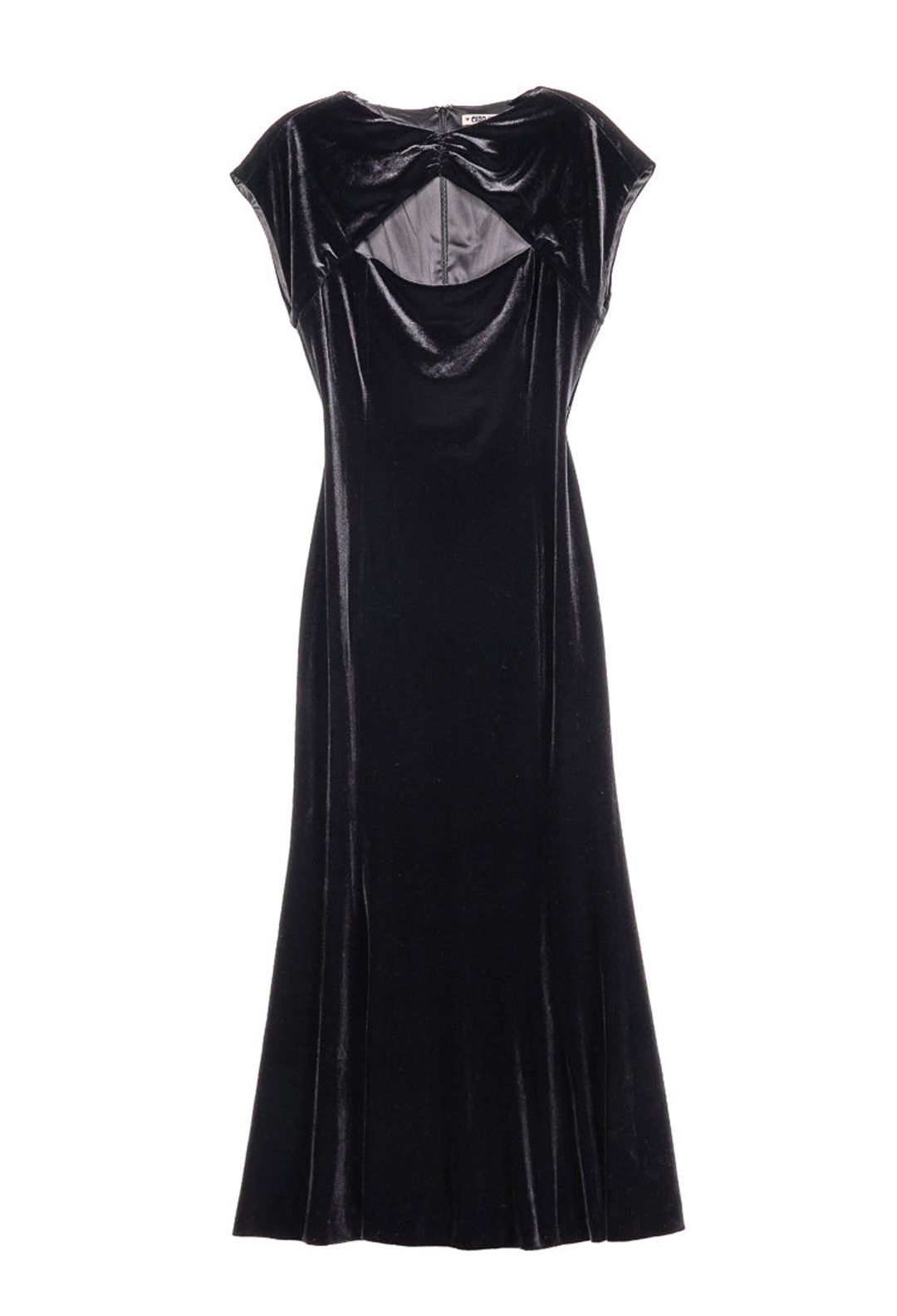 Violeta Dress Black Velvet #4